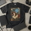 The Oracle Read All Scrolls Premium Shirt — black Premium Shirt mock-up