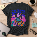 The Original Developer Left Shirt — Black