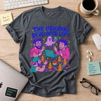 The Original Developer Left Shirt — Dark Heather