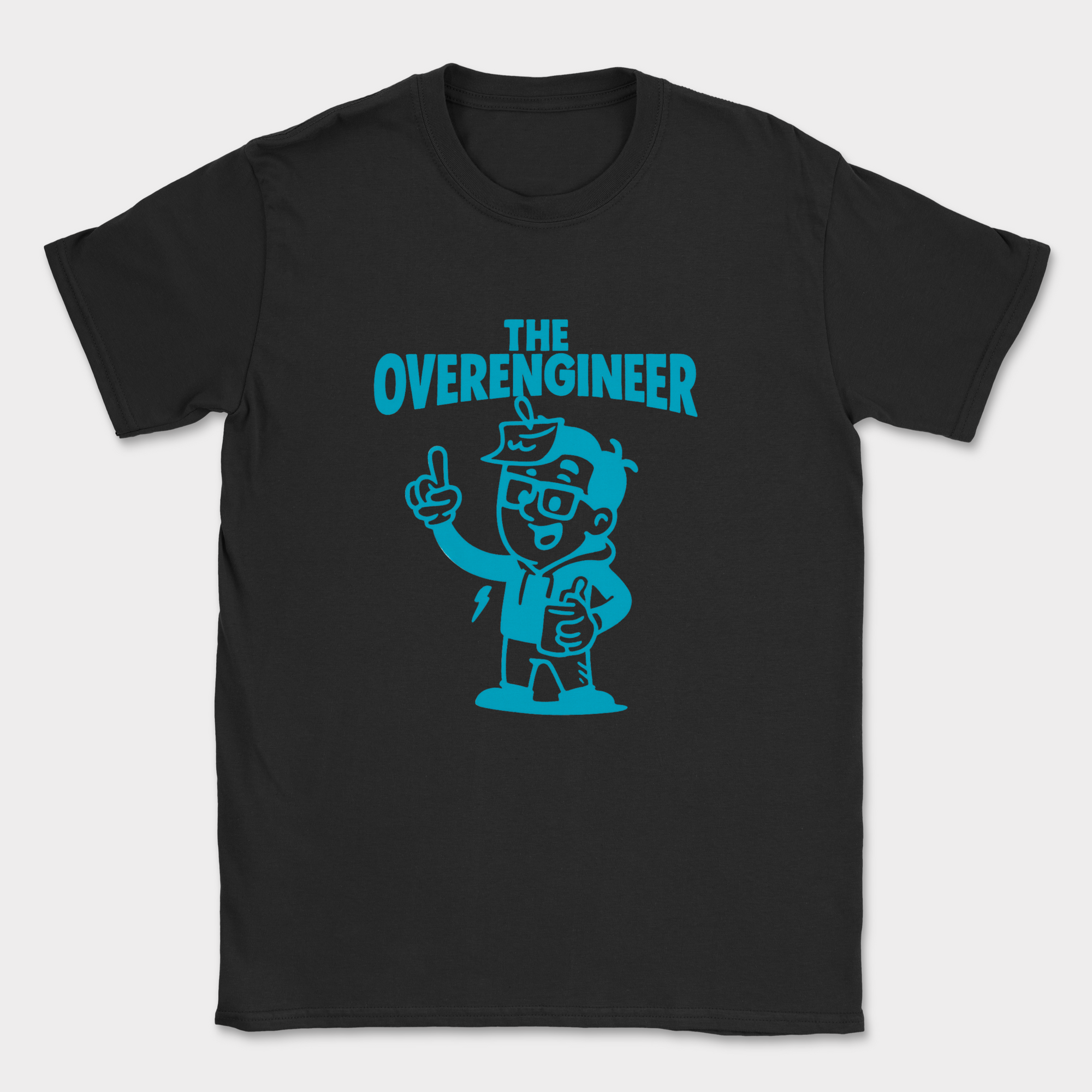 the overengineer shirt — Black
