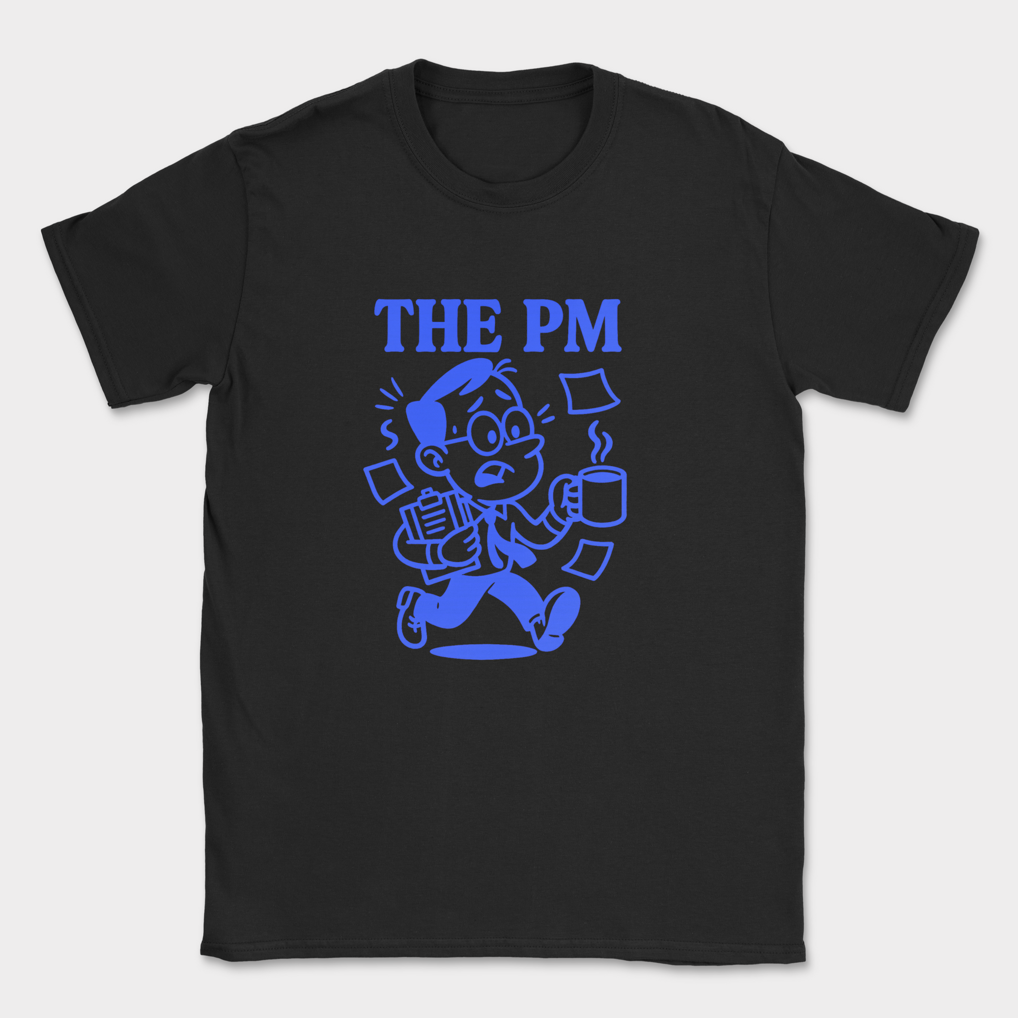 the PM shirt — Black