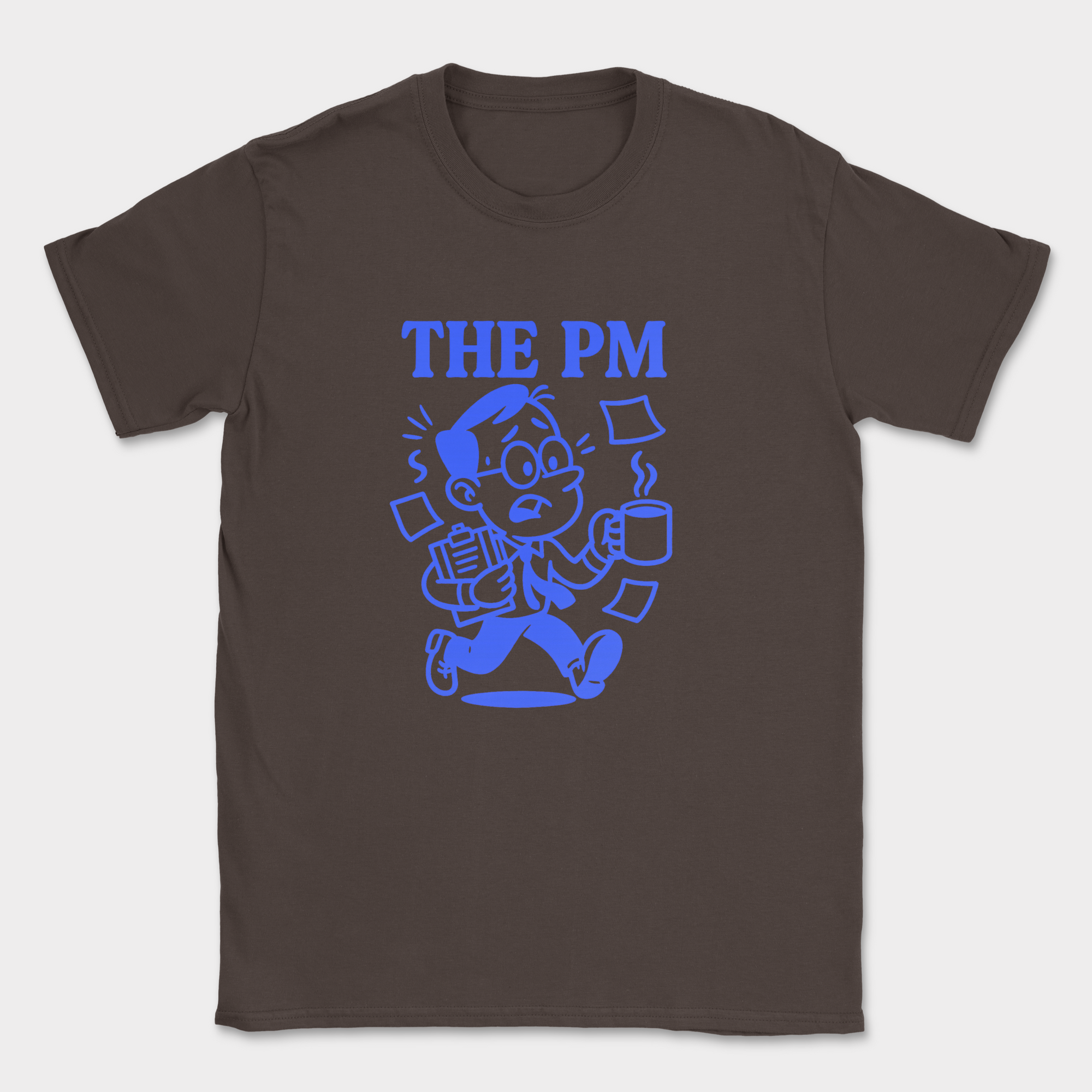 the PM shirt — Dark Chocolate