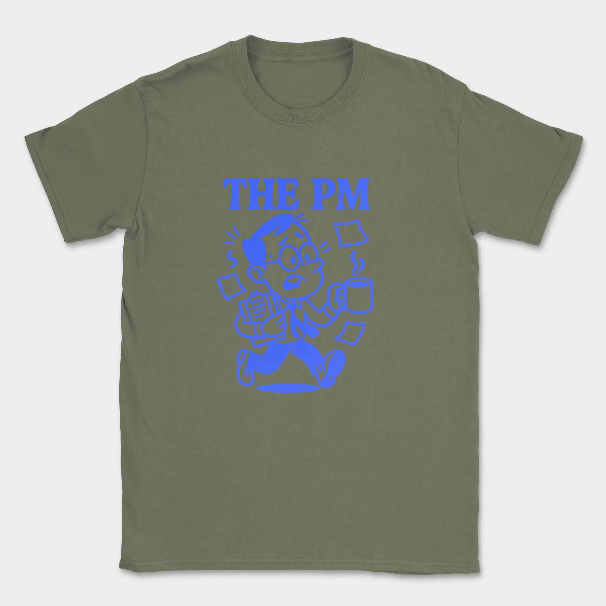 the PM shirt — Military Green