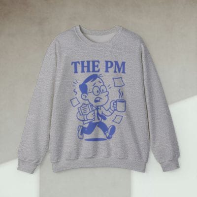 Code Culture the PM Sweatshirt funny programmer Sweatshirt in S — Code Culture developer clothing