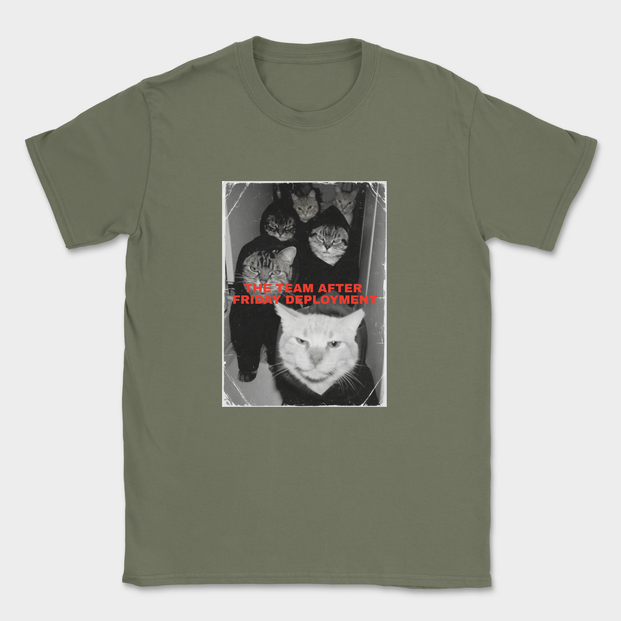 the team after deployment — Military Green
