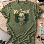 The Deployment Skull shirt - Military Green