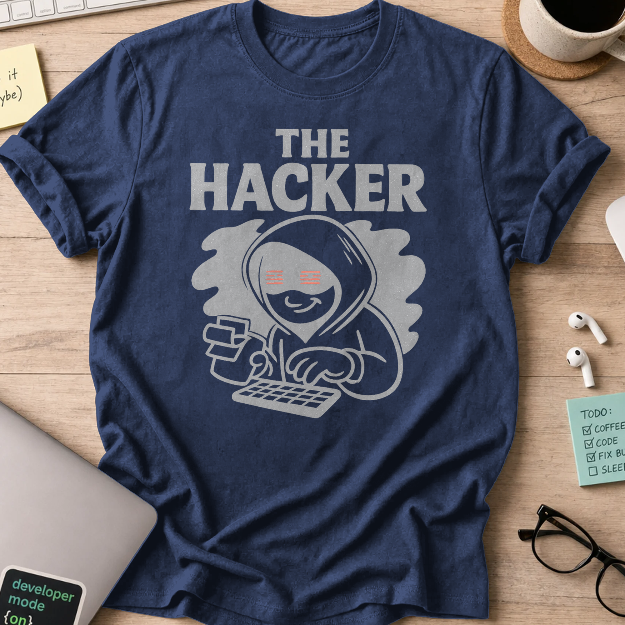 the hacker shirt - Navy