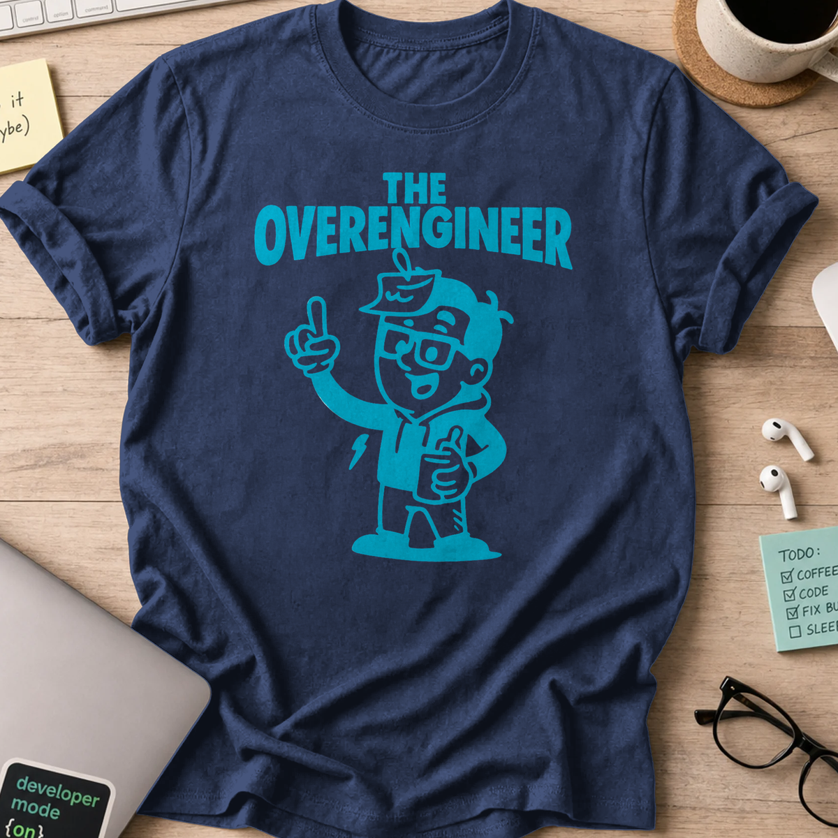 the overengineer shirt - Navy