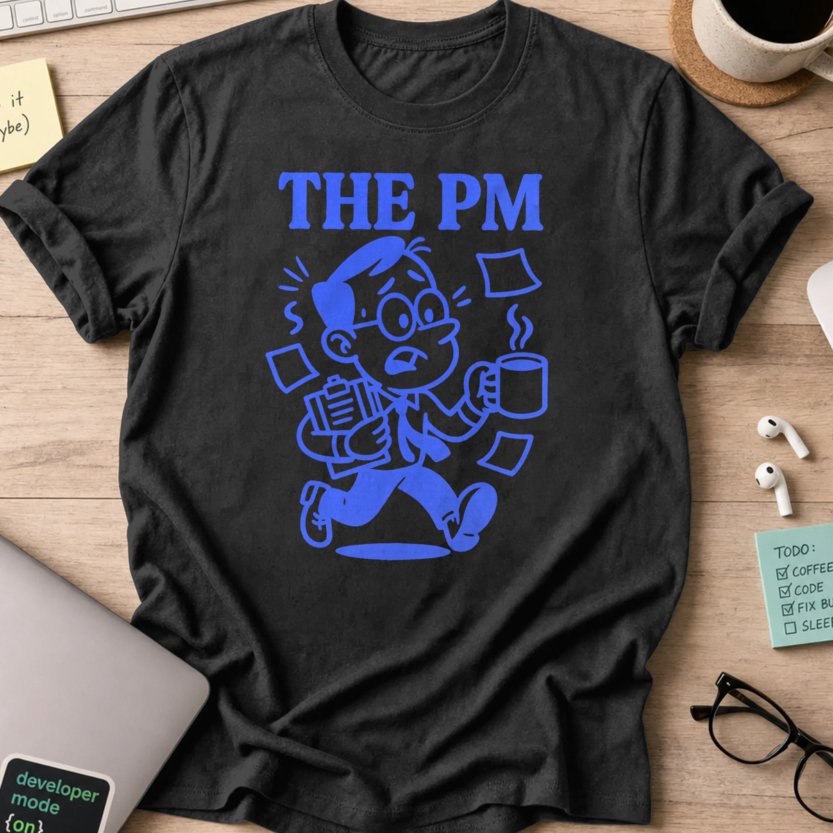 the PM shirt - Black