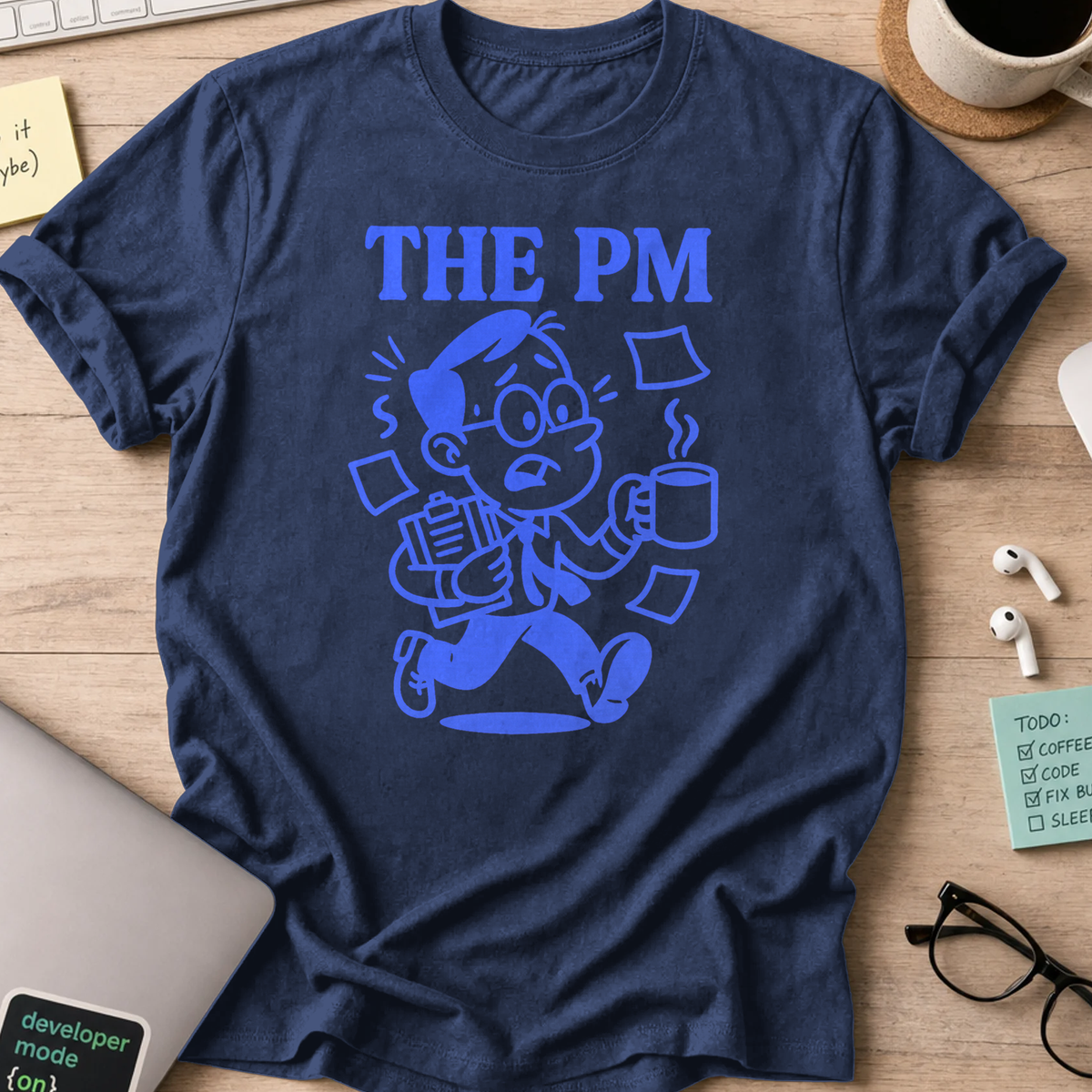 the PM shirt - Navy