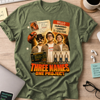 Three Names One Project Shirt - Military Green