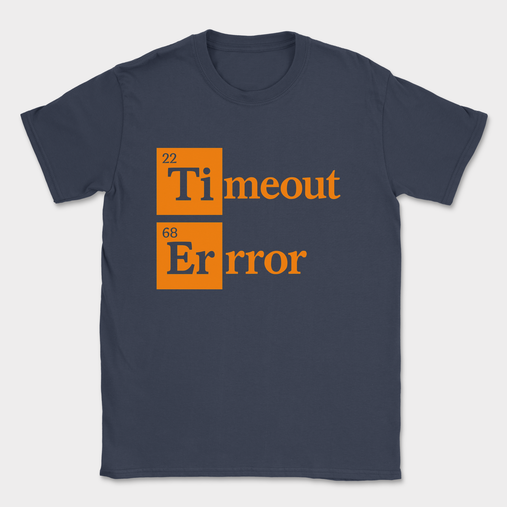 Timeout Error shirt — Navy