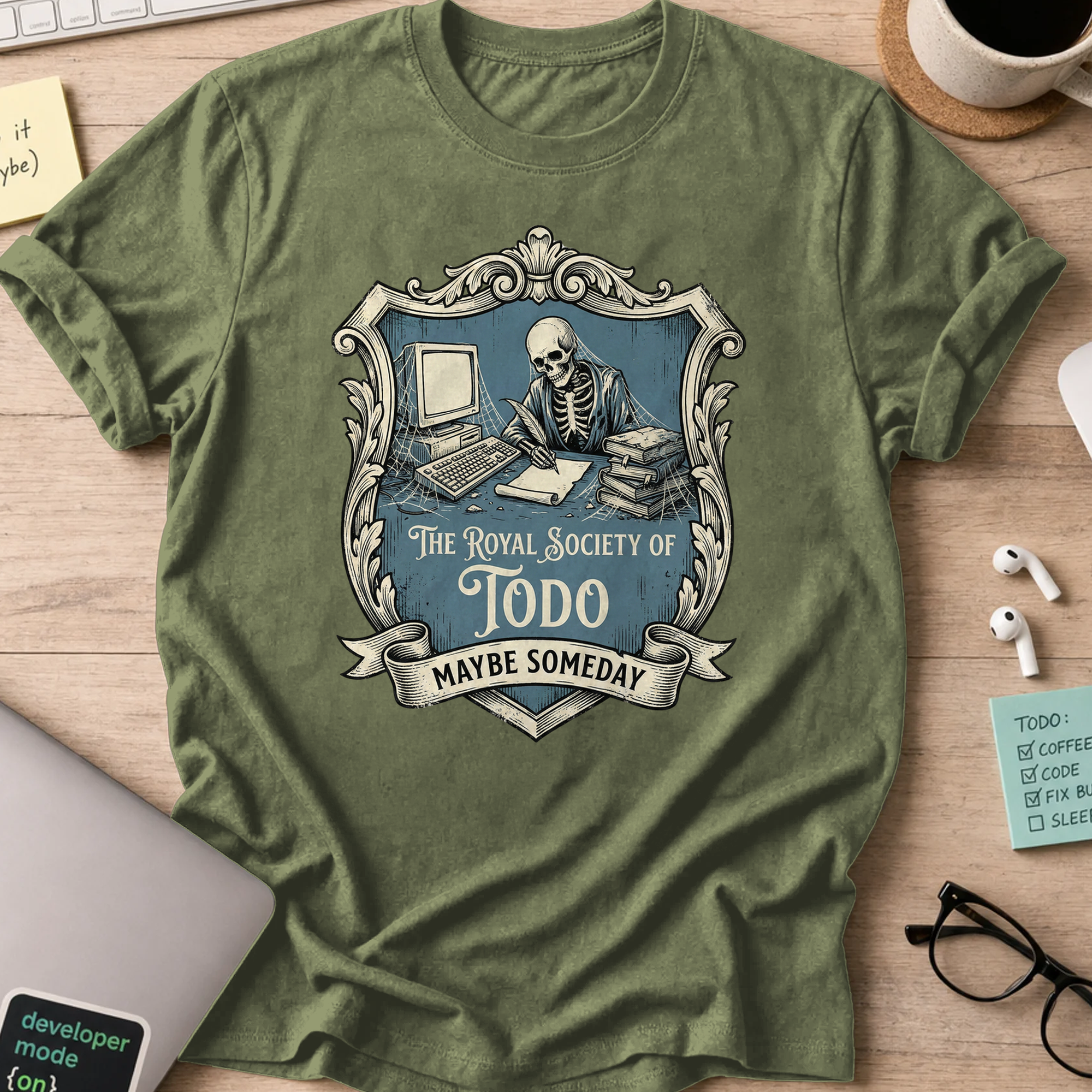 To do society shirt - Military Green