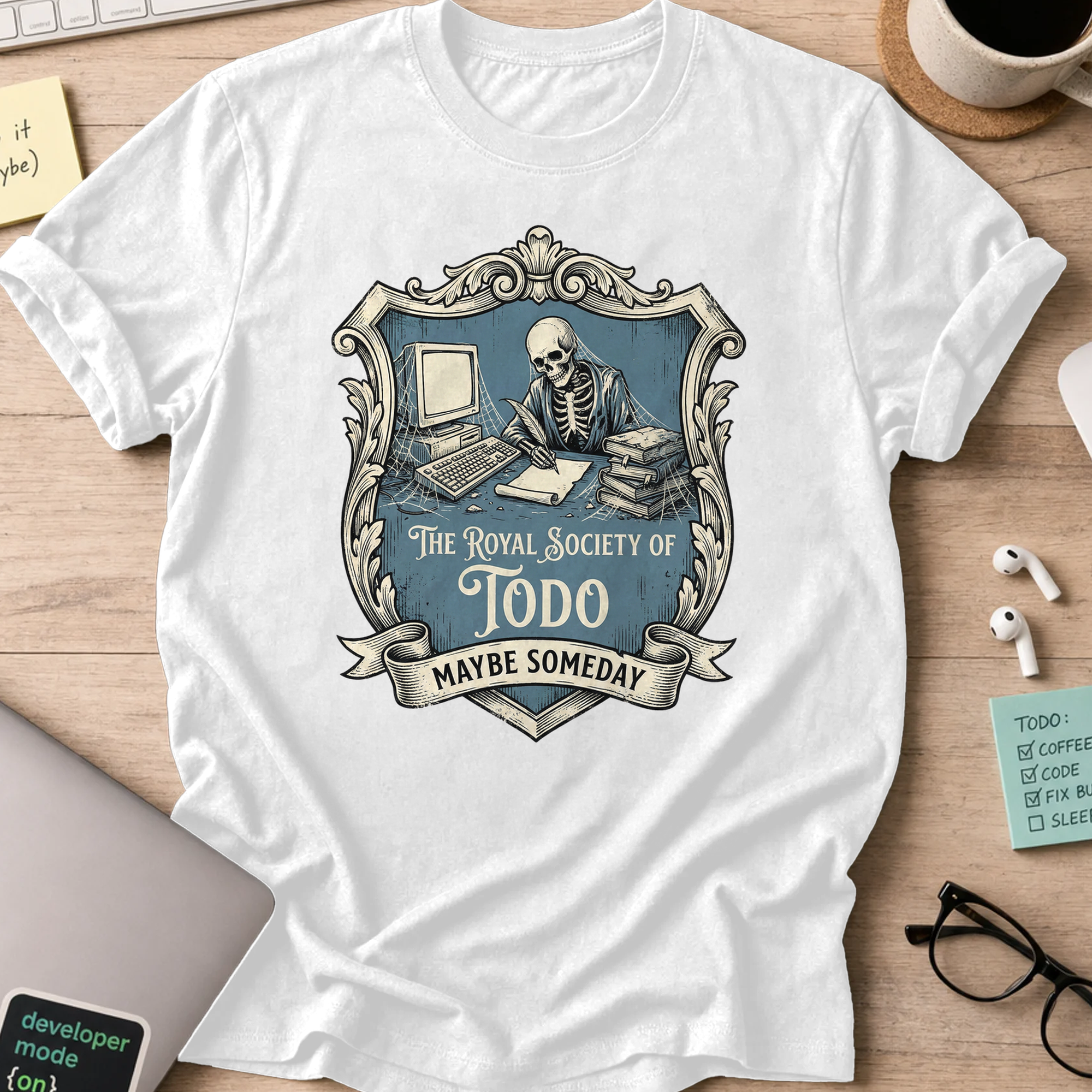 To do society shirt - White