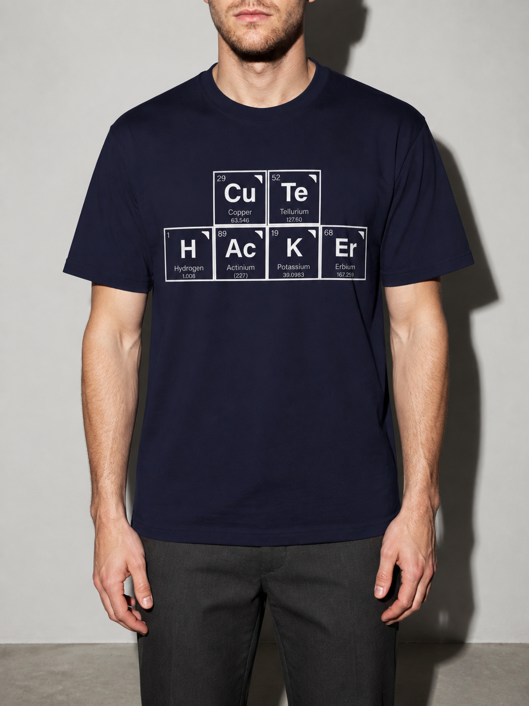 cute hacker – True Navy detail