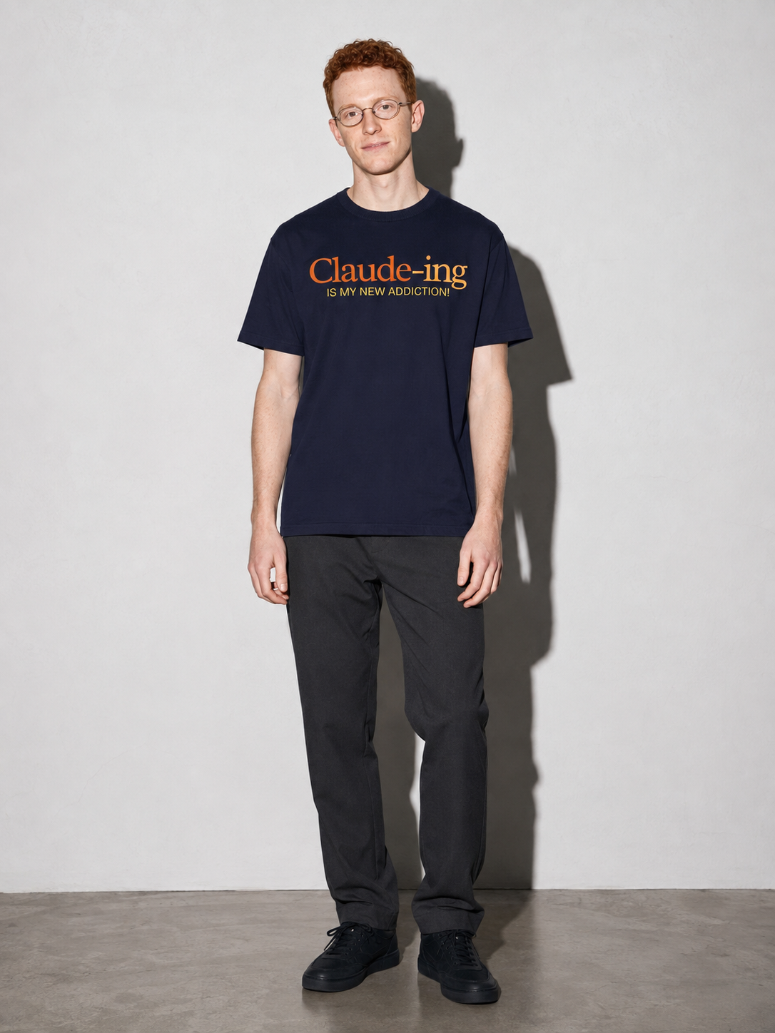 Claude-ing Is My New Addiction — True Navy full body