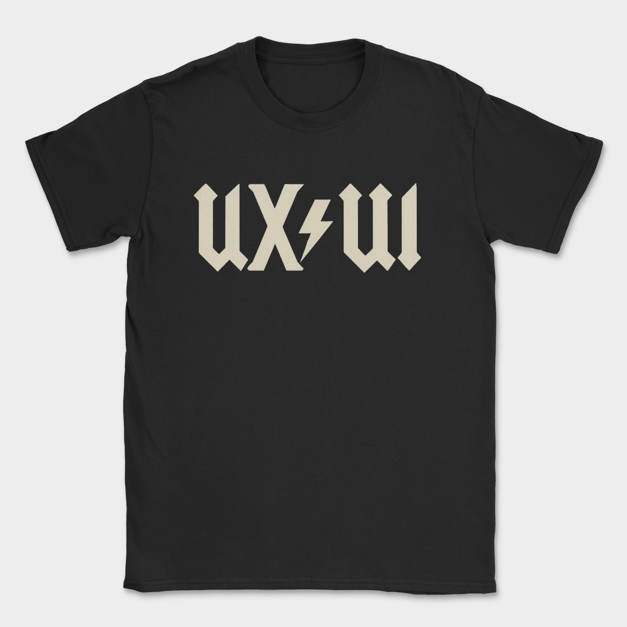 ui ux shirt — Black