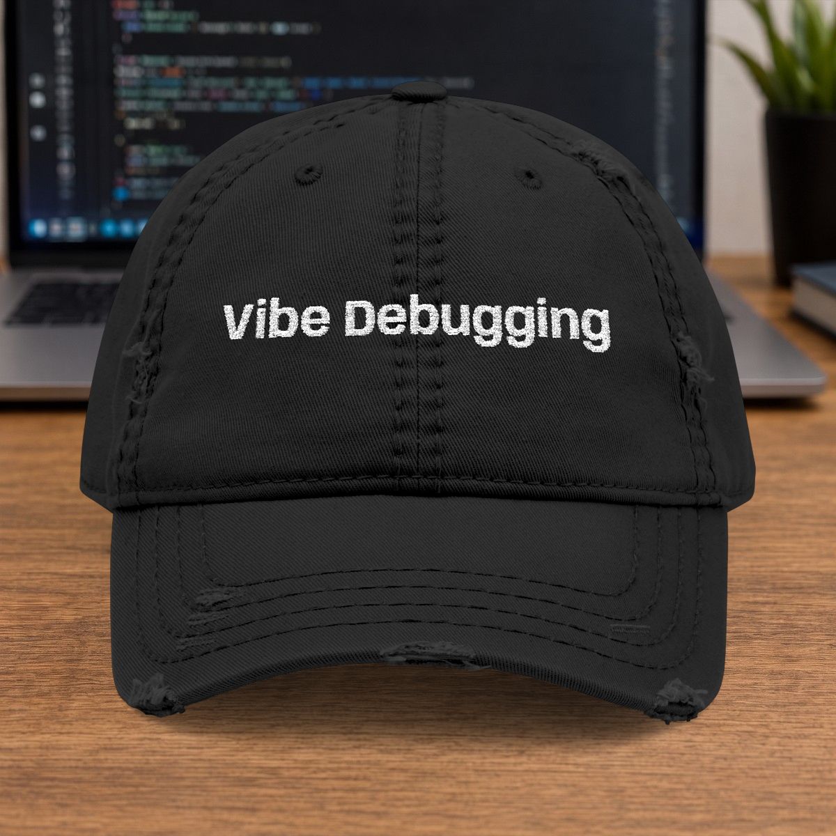Vibe Debugging Embroidered Cap