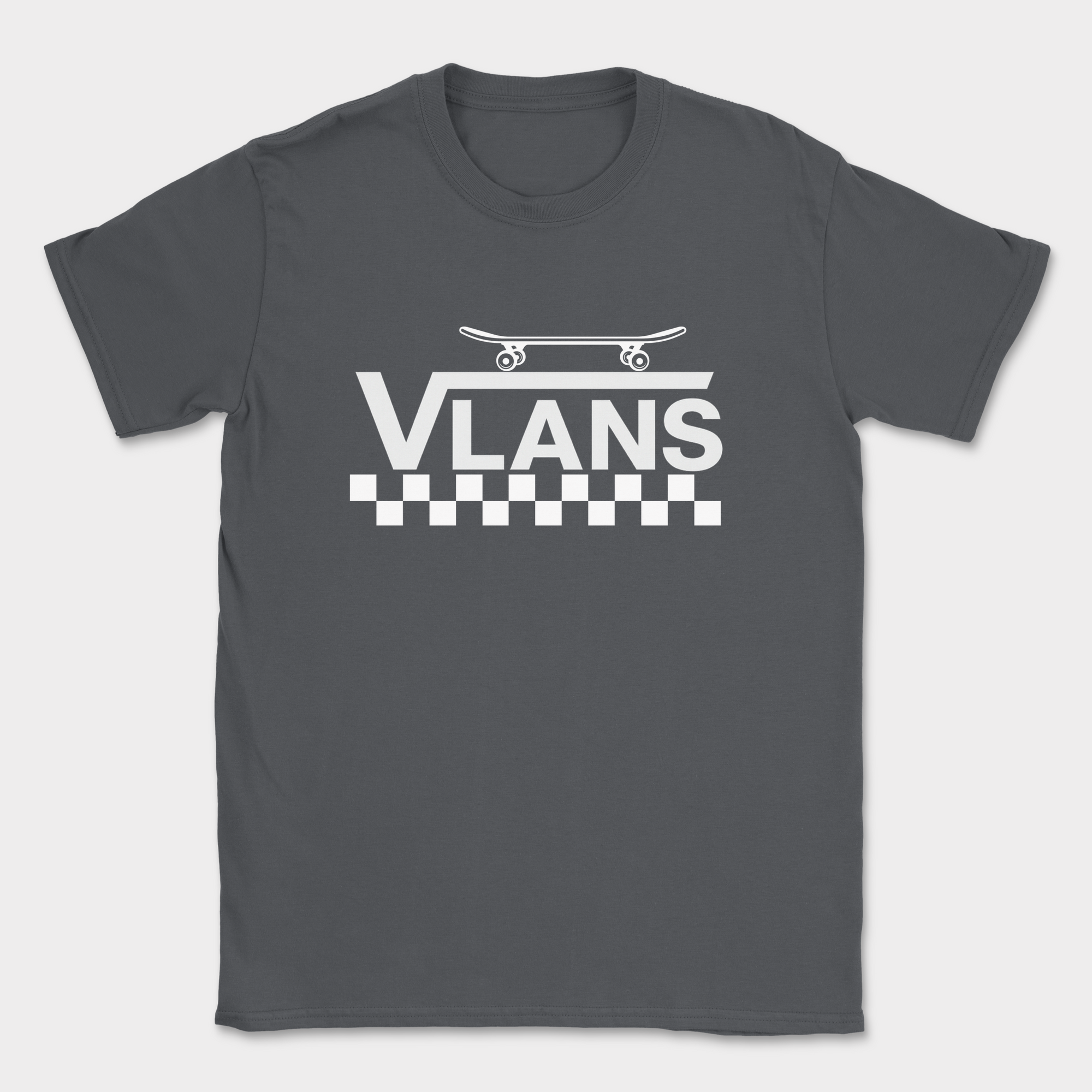 VLANS shirt — Dark Heather Grey