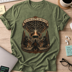 We Do Not Speak of the Force Push Shirt — Military Green storefront mockup
