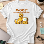 woof IT works shirt - White