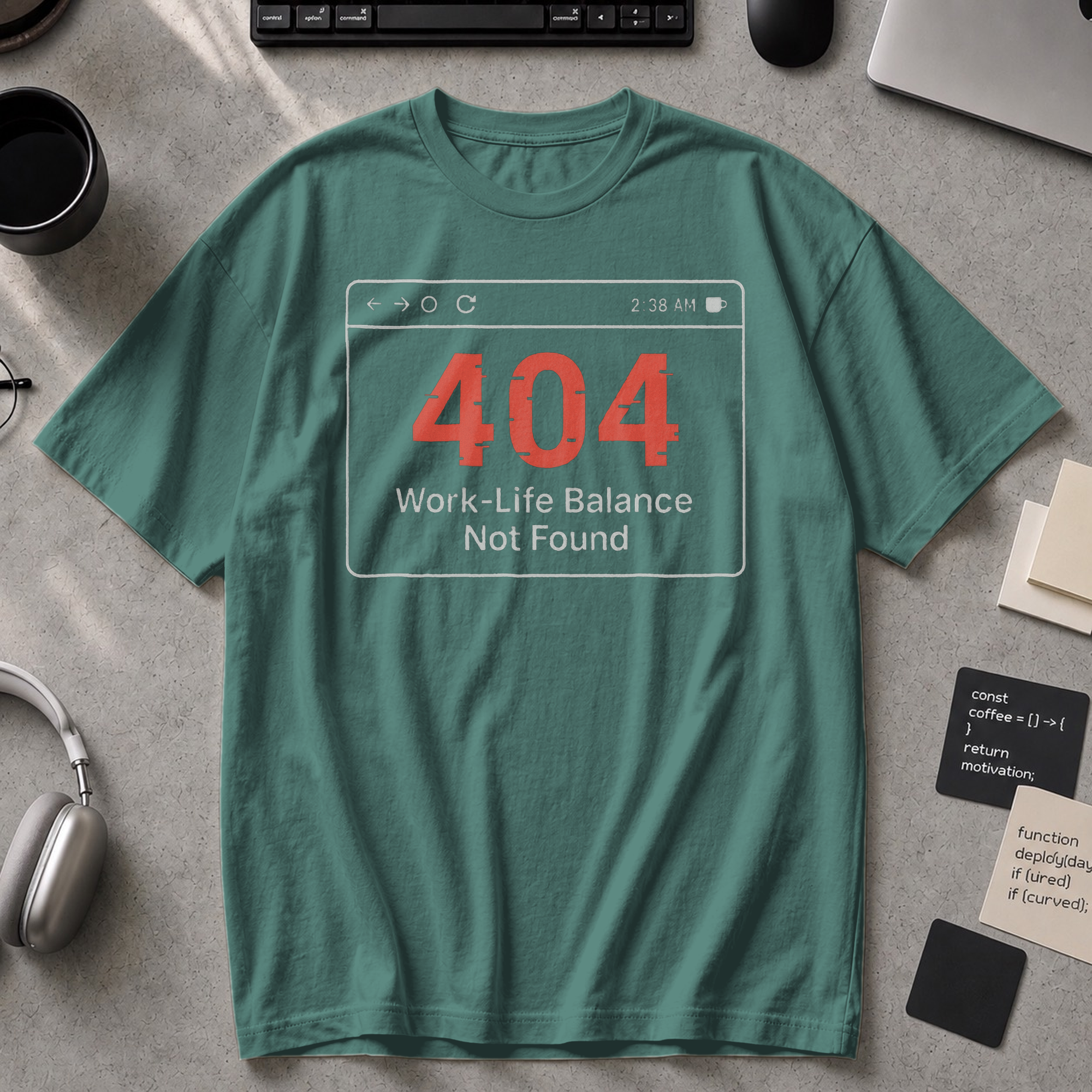 work life balance not found Premium Shirt - Blue Spruce