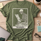 working skeleton analyst shirt - Military Green