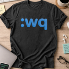 :wq shirt - Black