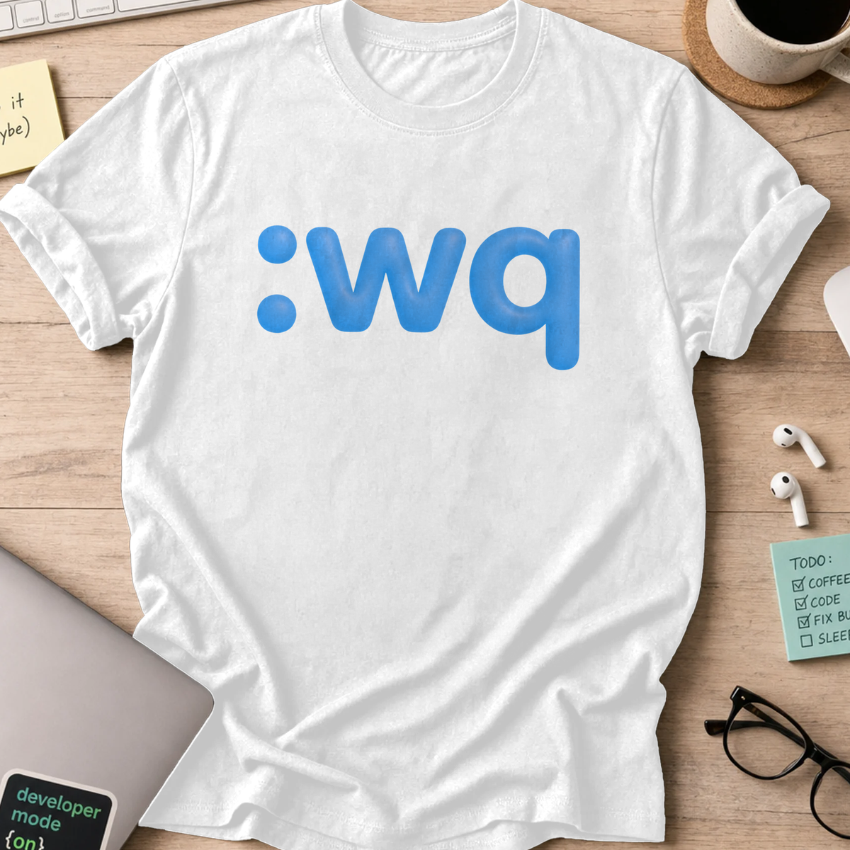 :wq shirt - White