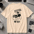 WTF Panda Premium Shirt - Ivory