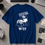 WTF Panda Premium Shirt - True Navy